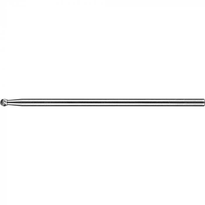 PFERD HM-Frässtift - Kugelform KUD - 3 PLUS - Frässtift-Ø 6 mm - Langschaft-Ø 6 mm - SL 150 mm