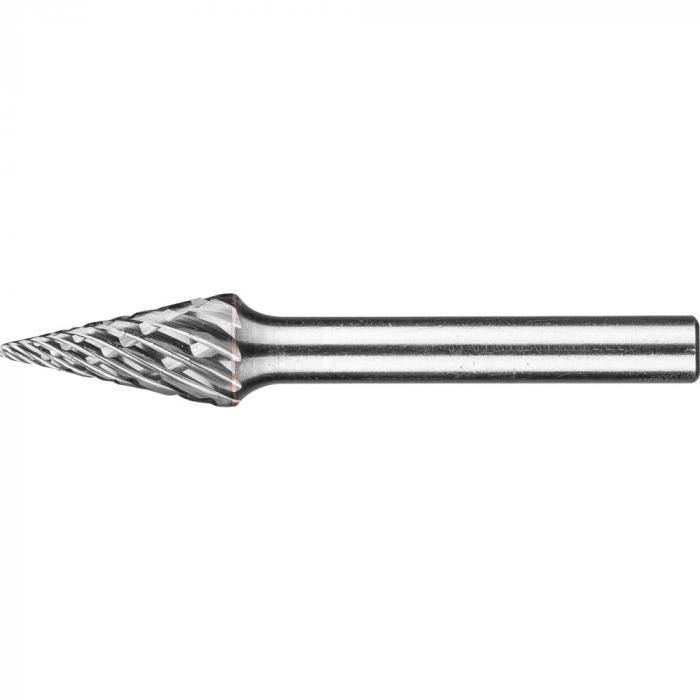 PFERD HM-Frässtift - Spitzkegelform SKM - STEEL - Frässtift-Ø 10 mm - Schaft-Ø 6 mm