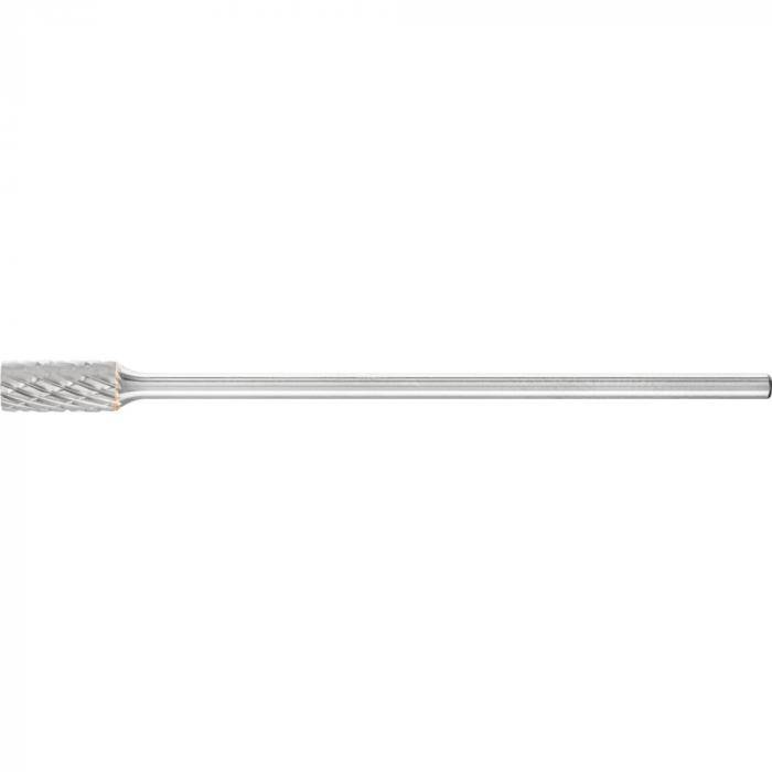 PFERD HM-Frässtift - Zylinderform ZYA ohne Stirnverzahnung - Z3 PLUS GL 75 - Frässtift-Ø 6 mm - Schaft-Ø 3 mm