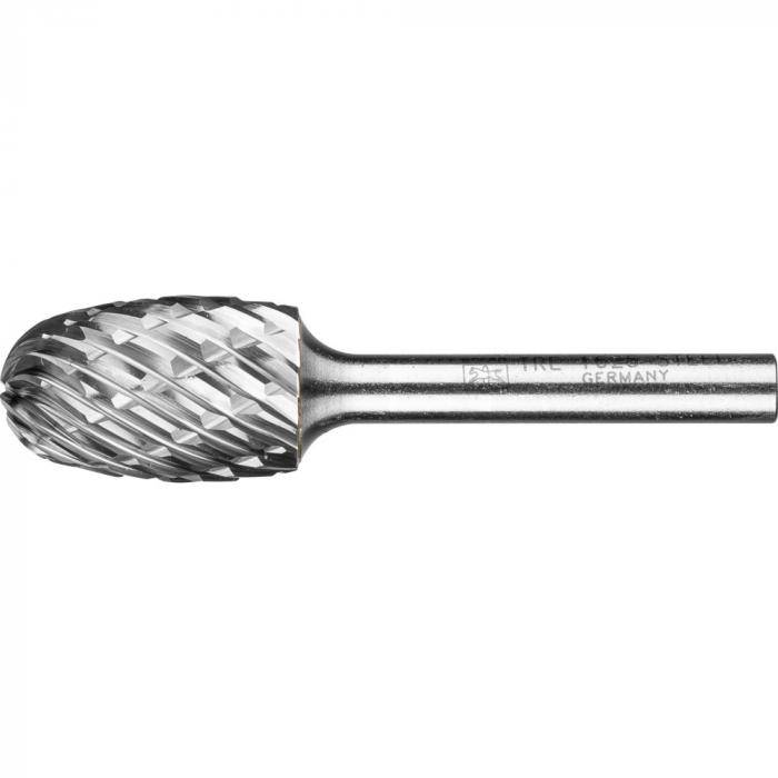PFERD HM-Frässtift - Tropfenform TRE - STEEL - Frässtift-Ø 16 mm - Schaft-Ø 6 mm