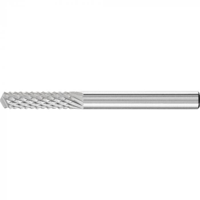 PFERD HM-Frässtift - Zylinderform ZYA - FVK - Frässtift-Ø- 6 mm - Schaft-Ø 6 mm - mit Bohrerschneide BS