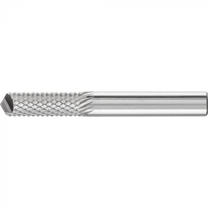 PFERD HM-Frässtift - Zylinderform ZYA - FVKS - Frässtift-Ø- 8 mm - Schaft-Ø 8 mm - mit Bohrerschneide BS