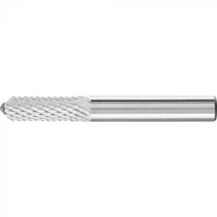 PFERD HM-Frässtift - Zylinderform ZYA - FVK - Frässtift-Ø- 8 mm - Schaft-Ø 8 mm - mit Bohrerschneide BS