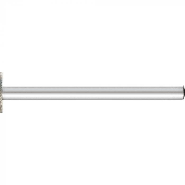 PFERD Diamant-Schleifstift - Sonderform ZY - Korngröße D 64 - Außen-ø 8,0 mm - Schaft-ø 3 mm