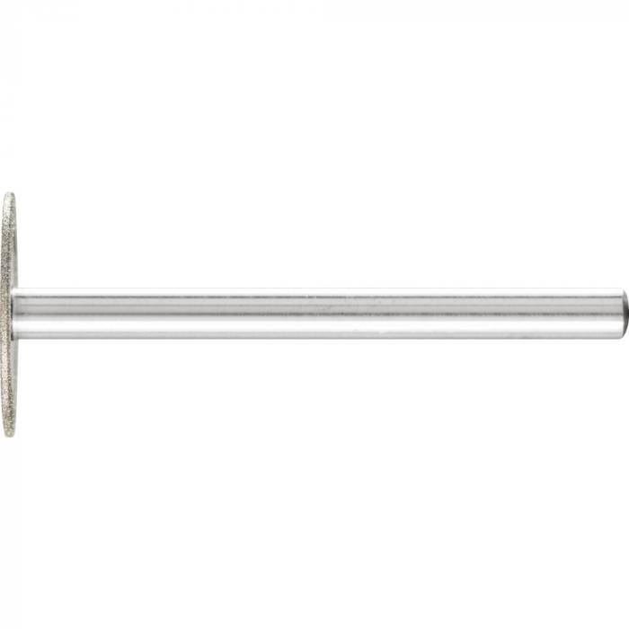 PFERD Diamant-Schleifstift - Sonderform ZY - Korngröße D 64 - Außen-ø 14,0 mm - Schaft-ø 3 mm