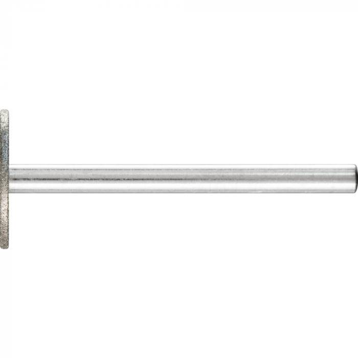 PFERD Diamant-Schleifstift - Sonderform ZY - Korngröße D 64 - Außen-ø 14,0 mm - Schaft-ø 3 mm