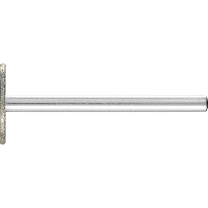 PFERD Diamant-Schleifstift - Sonderform ZY - Korngröße D 91 - Außen-ø 14,0 mm - Schaft-ø 3 mm