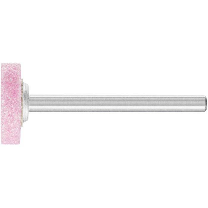 Schleifstift - PFERD - Schaft-Ø 3 x 30 mm - Härte O - für Stahl und Stahlguss - Bezeichnung ZY 1303 3 AR 60 O 5 V - D x T 13 x 3 mm - Korngröße 6