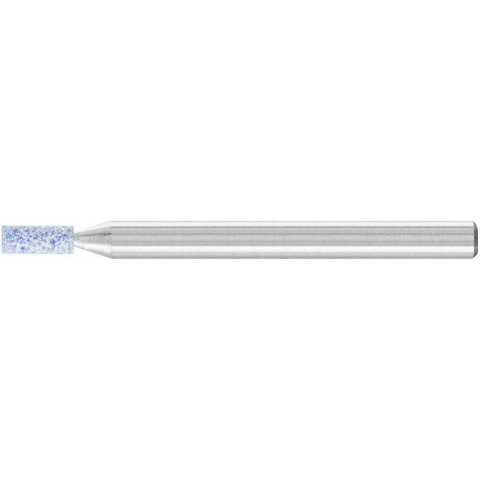 Schleifstift - PFERD - Schaft-Ø 3 x 30 mm - Härte J - Zylinderform - für Titan etc. - Bezeichnung ZY 0205 3 AWCO 80 J 5 V - D x T 2 x 5 mm - Korngr