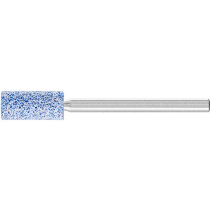 Schleifstift - PFERD - Schaft-Ø 3 x 30 mm - Härte J - Zylinderform - für Titan etc. - Bezeichnung ZY 0613 3 AWCO 46 J 5 V - D x T 6 x 13 mm - Korng