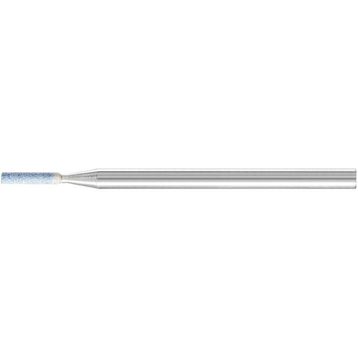 Schleifstift - PFERD - Schaft-Ø 3 x 30 mm - Härte J - Zylinderform - für Titan etc. - Bezeichnung ZY 1,708 3 AWCO 320 J 5 V - D x T 1,7 x 8 mm - Ko