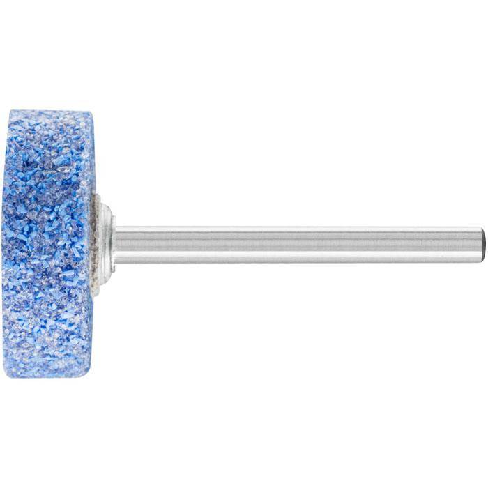 Schleifstift - PFERD - Schaft-Ø 3 x 30 mm - Härte J - Zylinderform - für Titan etc. - Bezeichnung ZY 2006 3 AWCO 46 J 5 V - D x T 20 x 6 mm - Korng