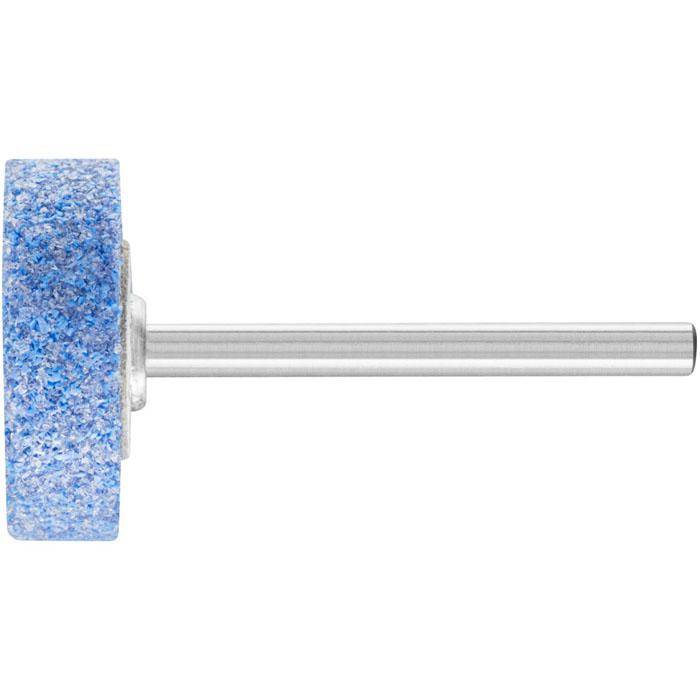 Schleifstift - PFERD - Schaft-Ø 3 x 30 mm - Härte J - Zylinderform - für Titan etc. - Bezeichnung ZY 2006 3 AWCO 60 J 5 V - D x T 20 x 6 mm - Korng