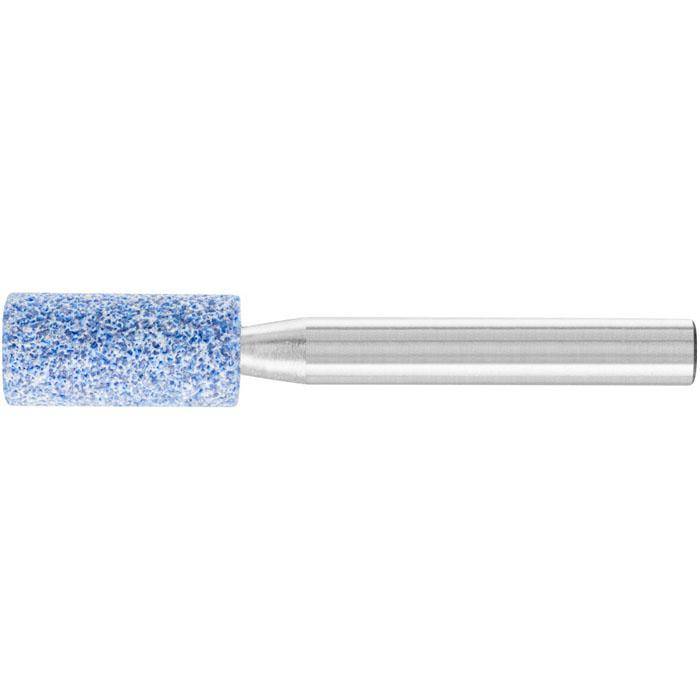 Schleifstift - PFERD - Schaft-Ø 6 x 40 mm - Härte J - Zylinderform - für Titan etc. - Bezeichnung ZY 1020 6 AWCO 46 J 5 V - D x T 10 x 20 mm - Korn