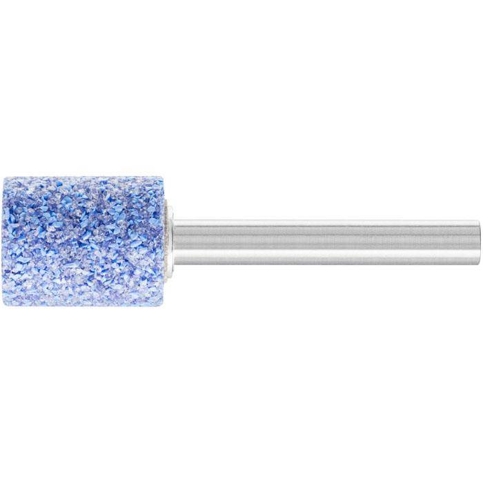 Schleifstift - PFERD - Schaft-Ø 6 x 40 mm - Härte J - Zylinderform - für Titan etc. - Bezeichnung ZY 1620 6 AWCO 30 J 5 V - D x T 16 x 20 mm - Korn
