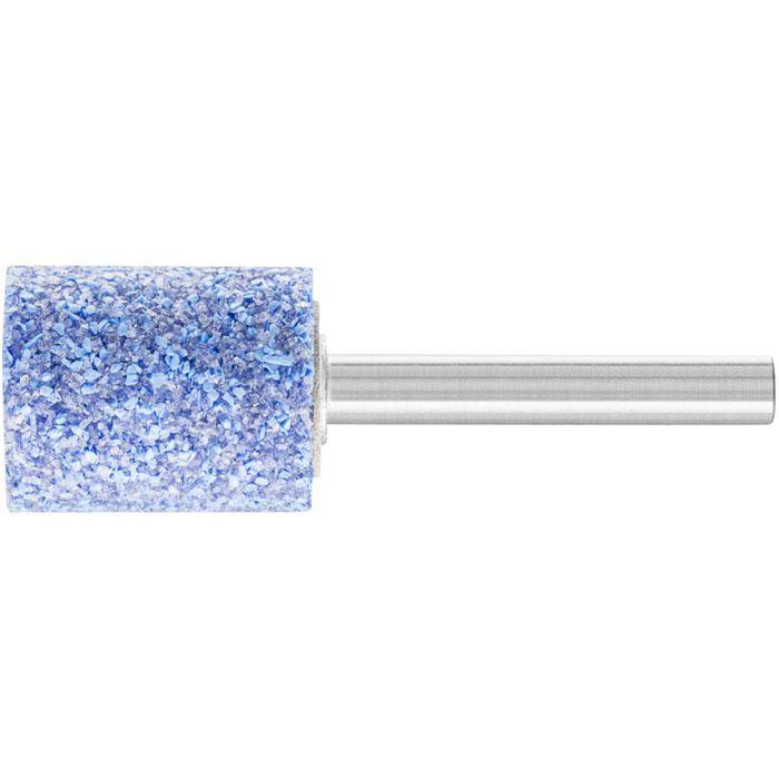 Schleifstift - PFERD - Schaft-Ø 6 x 40 mm - Härte J - Zylinderform - für Titan etc. - Bezeichnung ZY 2025 6 AWCO 30 J 5 V - D x T 20 x 25 mm - Korn