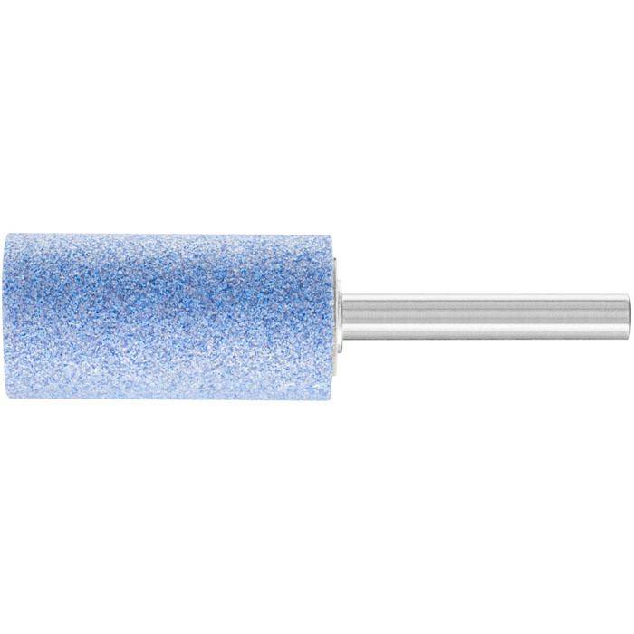 Schleifstift - PFERD - Schaft-Ø 6 x 40 mm - Härte J - Zylinderform - für Titan etc. - Bezeichnung ZY 2040 6 AWCO 60 J 5 V - D x T 20 x 40 mm - Korn