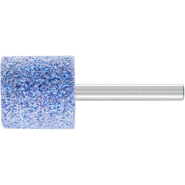 Schleifstift - PFERD - Schaft-Ø 6 x 40 mm - Härte J - Zylinderform - für Titan etc. - Bezeichnung ZY 2525 6 AWCO 30 J 5 V - D x T 25 x 25 mm - Korn