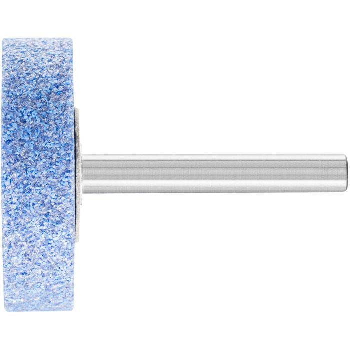 Schleifstift - PFERD - Schaft-Ø 6 x 40 mm - Härte J - Zylinderform - für Titan etc. - Bezeichnung ZY 4010 6 AWCO 46 J 5 V - D x T 40 x 10 mm - Korn