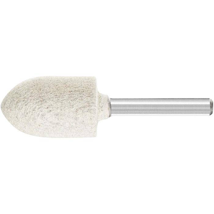 Schleifstift - PFERD Poliflex® - Schaft-Ø 6 mm - Spitzbogenform - für Stahl, Edelstahl, Titan - VE 10 Stück - Preis per VE