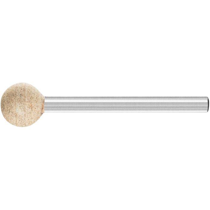 Schleifstift - PFERD Poliflex® - Schaft-Ø 3 mm - Kugelform - für Stahl und Titan - VE 10 Stück - Preis per VE