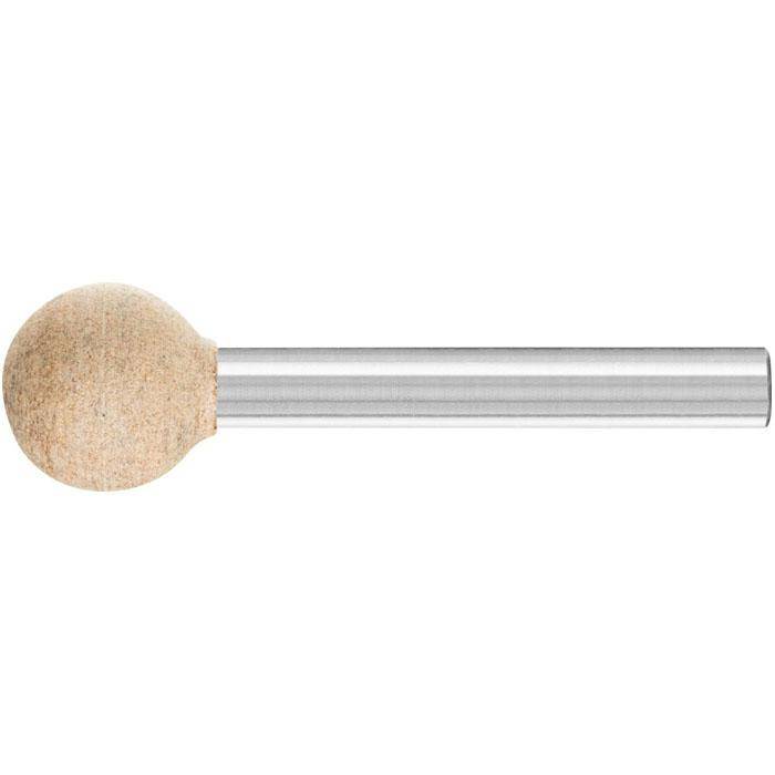 Schleifstift - PFERD Poliflex® - Schaft-Ø 6 mm - Kugelform - für Stahl und Titan - VE 10 Stück - Preis per VE