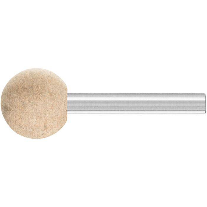 Schleifstift - PFERD Poliflex® - Schaft-Ø 6 mm - Kugelform - für Stahl und Titan - VE 10 Stück - Preis per VE