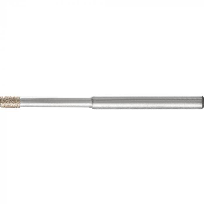 PFERD CBN-Schleifstift - Zylinderform ZY - Korngröße B 64 - Außen-ø 4,4 mm - Schaft-ø 3 mm - VE 5 Stück - Preis per VE