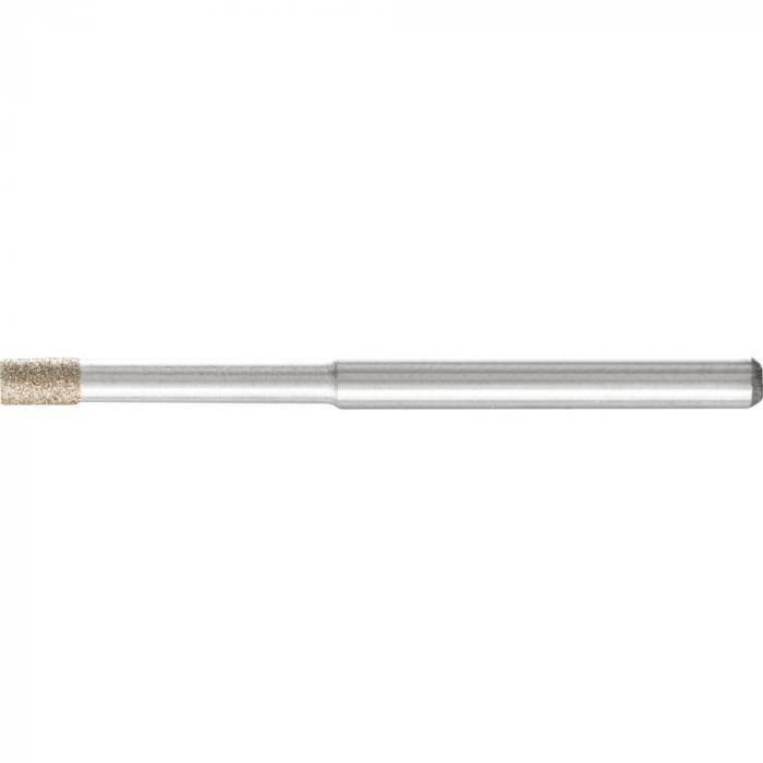 PFERD CBN-Schleifstift - Zylinderform ZY - Korngröße B 64 - Außen-ø 2,6 mm - Schaft-ø 3 mm - VE 5 Stück - Preis per VE