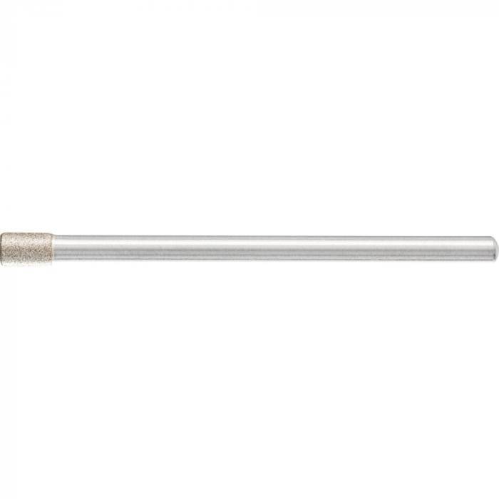 PFERD CBN-Schleifstift - Zylinderform ZY - Korngröße B 64 - Außen-ø 3,5 mm - Schaft-ø 3 mm - VE 5 Stück - Preis per VE