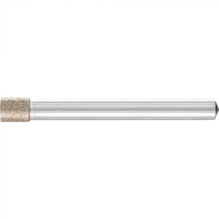 PFERD CBN-Schleifstift - Zylinderform ZY - Korngröße B 126 - Außen-ø 7,0 mm - Schaft-ø 6 mm - Preis per Stück
