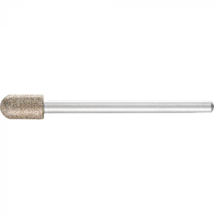 PFERD CBN-Schleifstift - Walzenrundform WR - Korngröße B 126 - Außen-ø 6 mm - Schaft-ø 3 mm