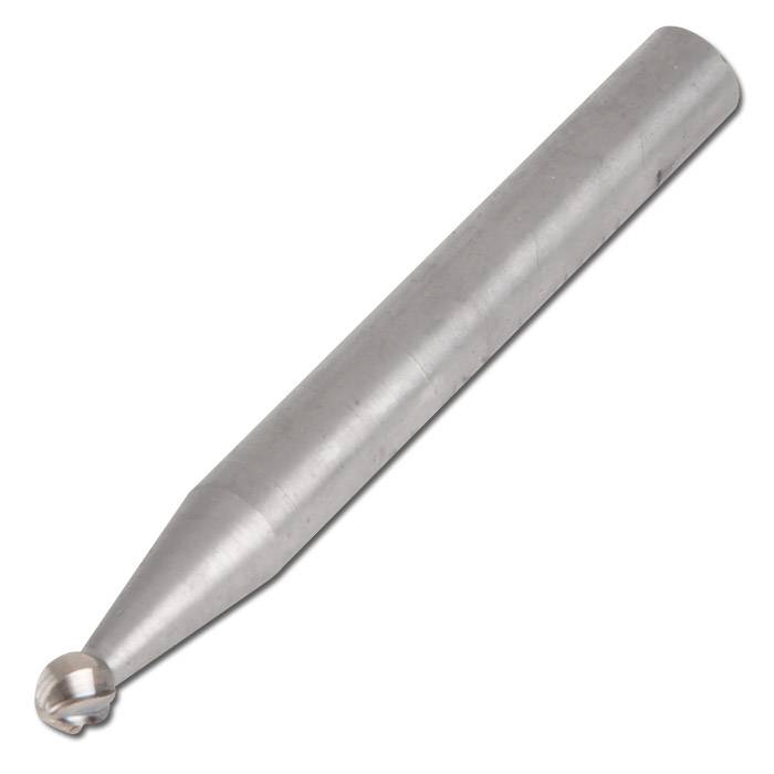 HSS-Frässtift, PFERD - Kugelform F - für NE-Metalle - Kopf-Ø x Länge 8 x 7 mm - Zahnung 1 - Gesamtlänge 55 mm - VE - 1 Stück - Preis per Stück