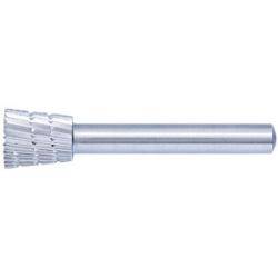 HSS-Frässtift, PFERD - mit Stirnverzahnung W - für Stahl & Stahlguss - Frässtift-Ø x Länge 12 x 13 mm - Zahnungen 3 - Winkel 20° - Schaft-Ø 6 m