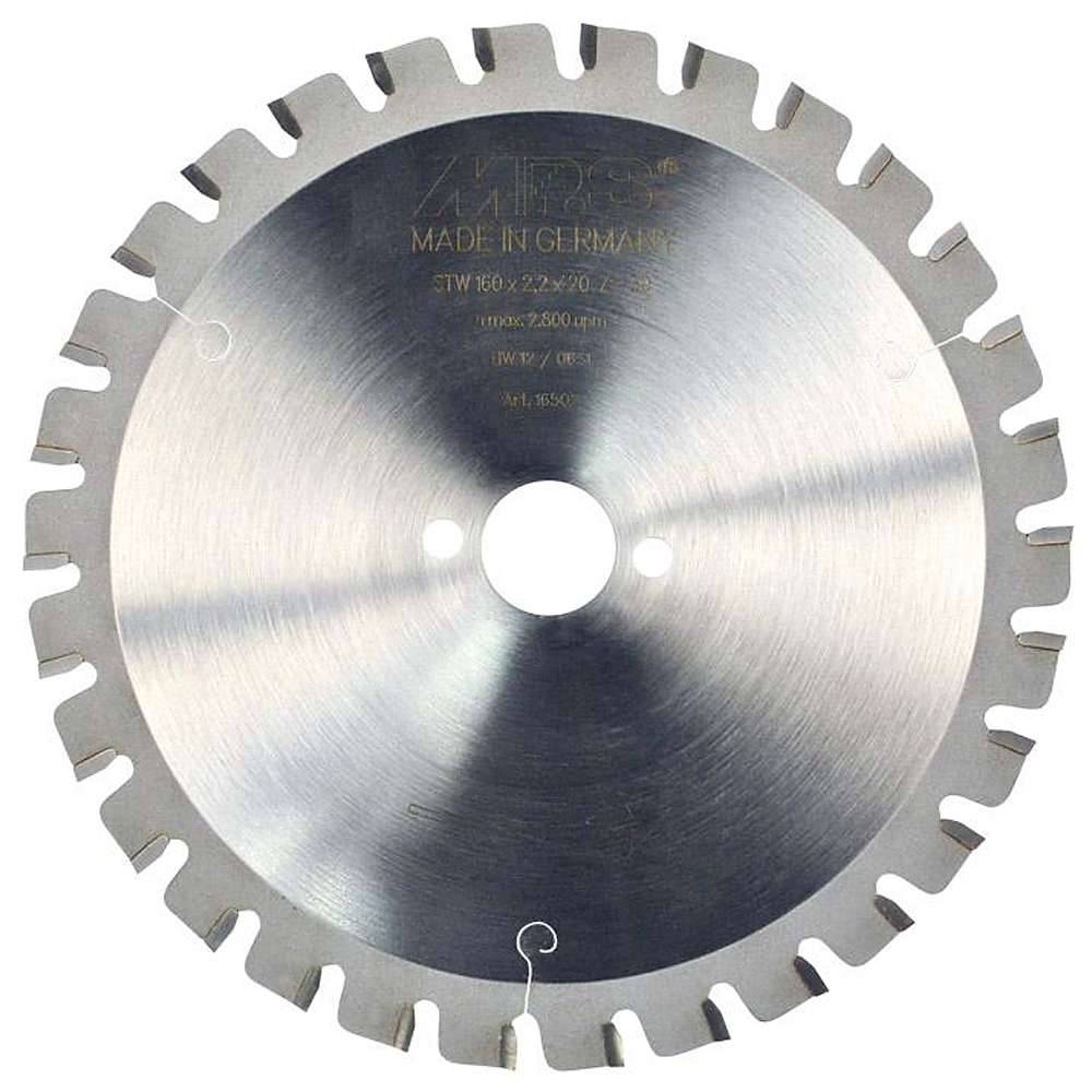 Kreissägeblatt - Hartmetall - Ferro Line - für Holz/Metall - Blatt-Ø 150 mm - Bohrung 20 mm - Schnittfuge 2 mm - Zahnform 30 FF