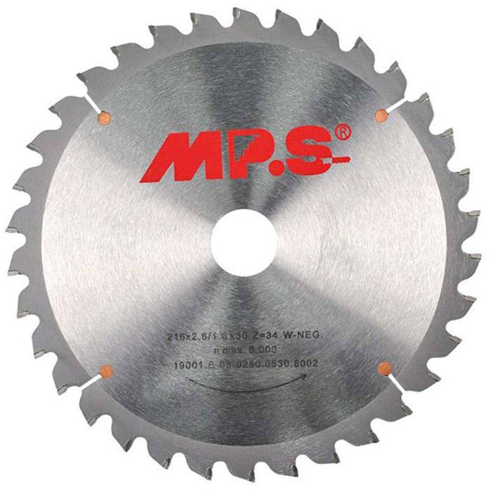 HM Kreissägeblätter - für Holz - Blatt-Ø 250 mm - Bohrung 30 mm - Schnittfuge 3,2 mm - Zahnform 60 Wechselzahn - entspricht Bosch 2608640644