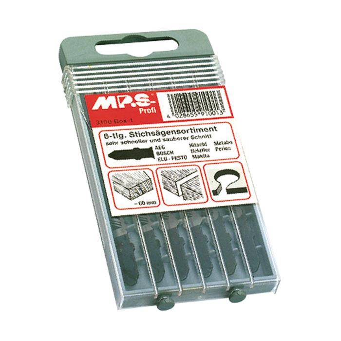 Stichsägeblatt-Sortiment - 6-teilig - für Holz