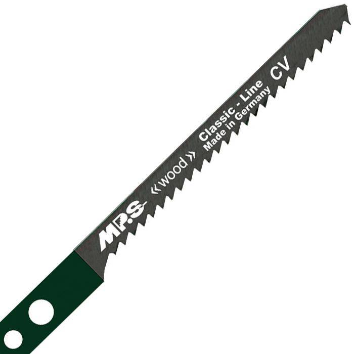 Stichsägeblätter - Kurvenschnitt - 50/75 - für Holz - Chrom Vanadium - Zahnteilung 2 mm