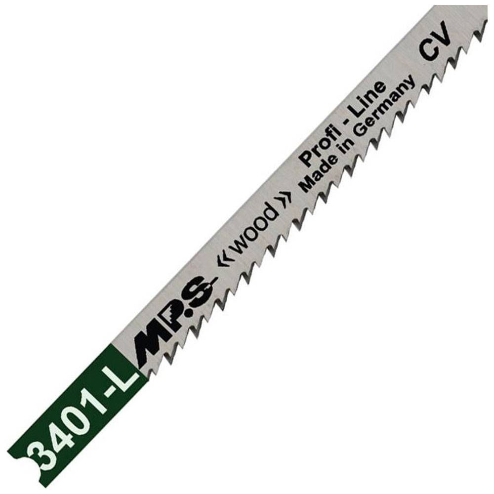 Stichsägeblätter - extra lang, 110/132 - Zahnteilung 2,5 mm - für Holz - Chrom Vanadium - Blattdicke 1,45 mm - 2 Stück