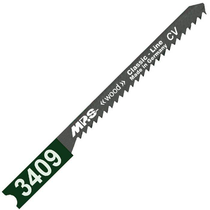MPS 3409 Stichsägeblatt mit der Kennzeichnung 
