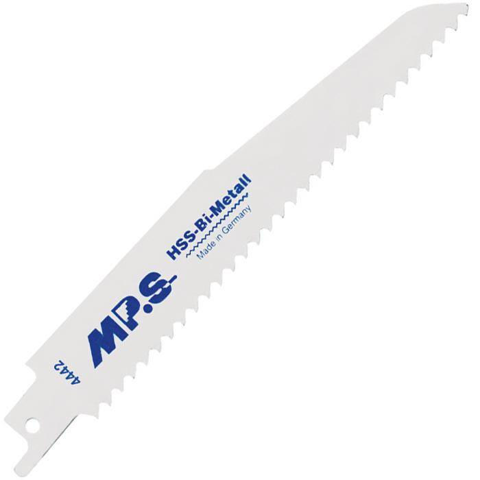 Säbelsägeblätter - Winkelgenau - für Holz & Kunststoffe - Länge 130/150 mm - Zahnteilung 4,2 mm - Bimetall - wie Bosch S610DF - 5 Stück