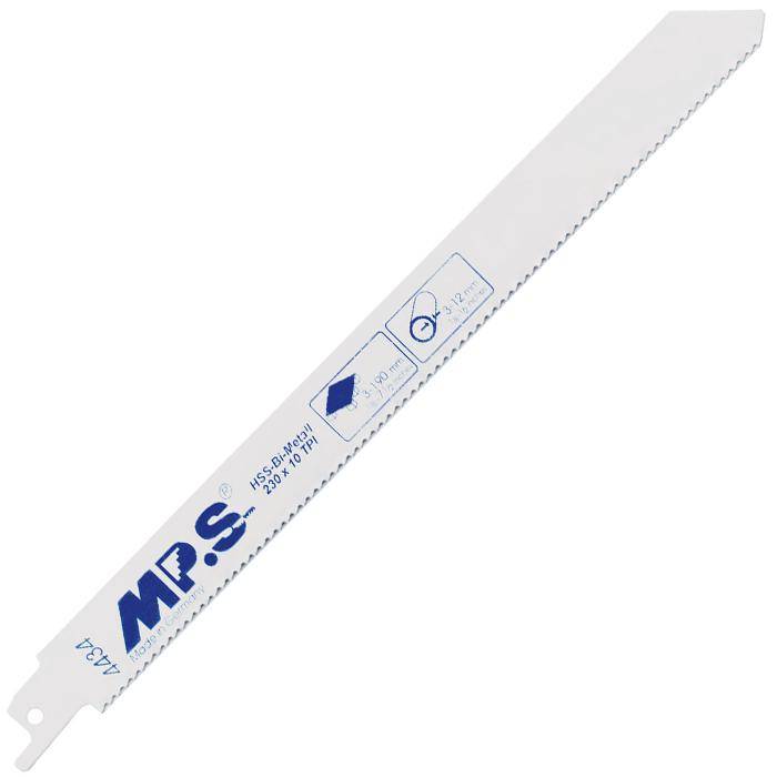 Säbelsägeblätter - für Metall - Zahnteilung 2,5 mm - Länge 210/230 mm - Stärke 0,9 mm - wie Bosch S 1122 HF - Bimetall - 2 Stück