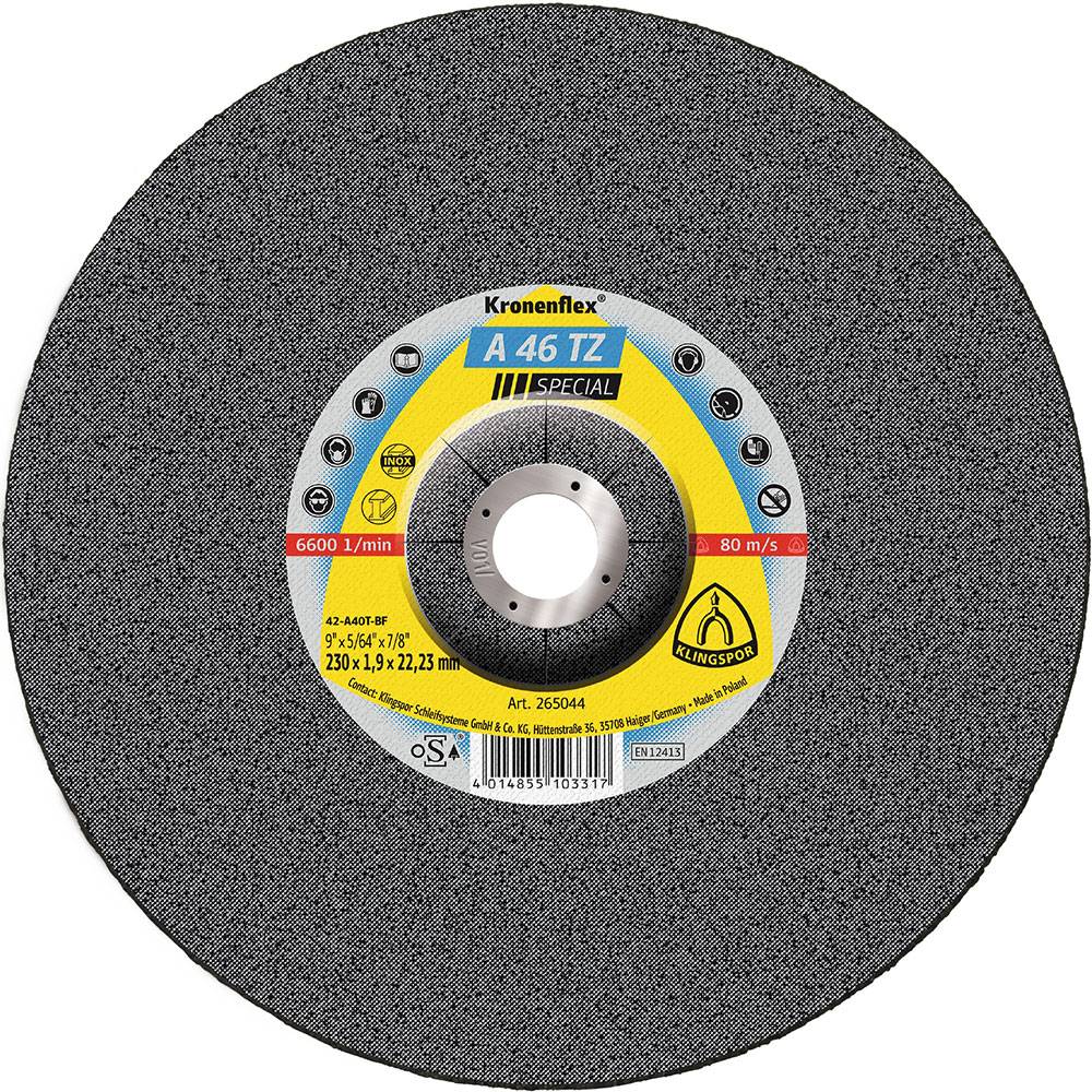 Trennscheibe A 46 TZ Special - für Edelstahl - Ø 230 mm - Breite 1,9 mm - gekröpft - VE 25 Stück - Preis per VE