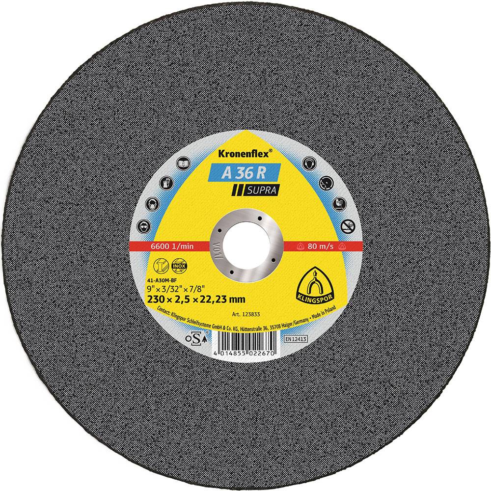 Trennscheibe A 36 R Supra - für Edelstahl - Ø 125 m - Breite 2 mm - VE 25 Stk. - Preis per VE