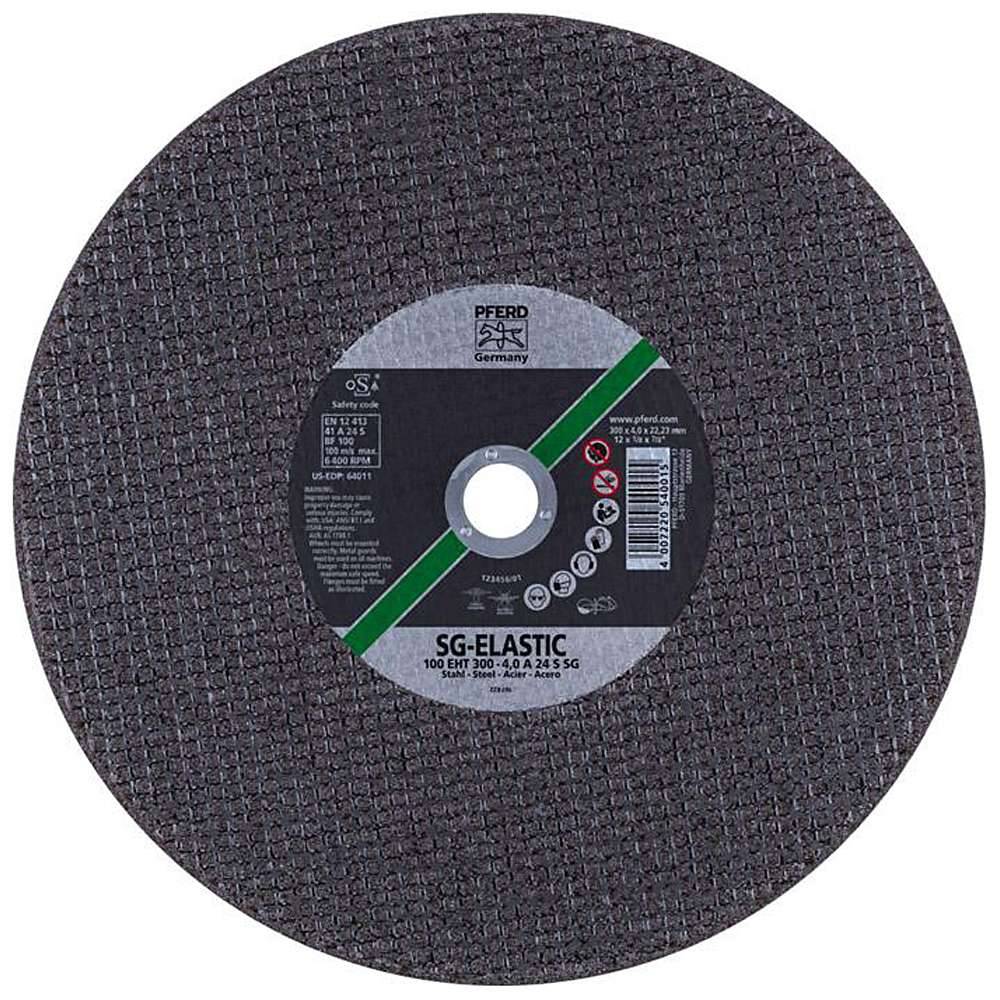 PFERD Trennscheibe 100 EHT 300-4,0 SG STEEL/22,2 _ VE 20 Stück - Preis per VE