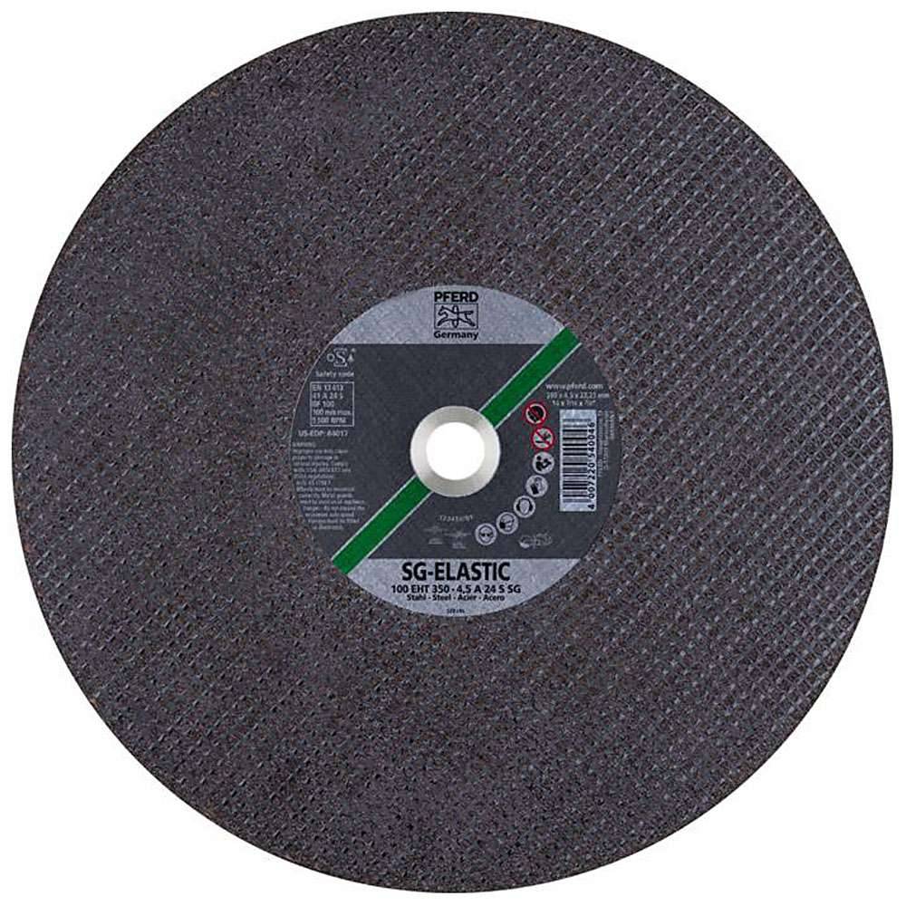 PFERD Trennscheibe 100 EHT 350-4,5 SG STEEL/22,2 - VE 10 Stück - Preis per VE