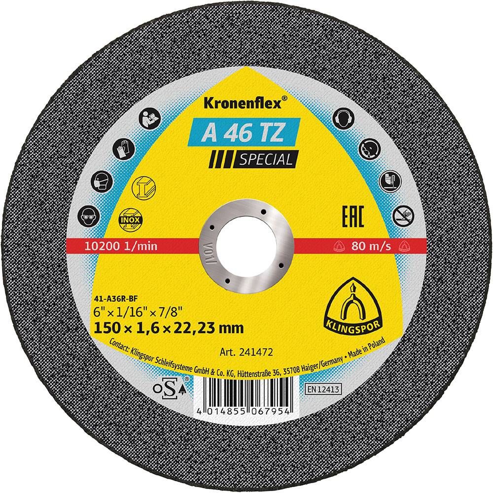 Trennscheibe A 46 TZ Special - für Edelstahl - Ø 150 mm - Breite 1,6 mm - gerade - VE 25 Stück - Preis per VE