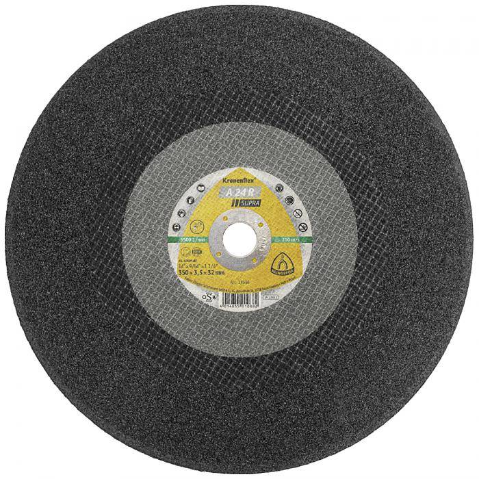Großtrennscheibe A 24 R - Durchmesser 400 mm - Breite 4,5 mm - Bohrung 25,4 mm - VE 10 Stück - Preis per VE