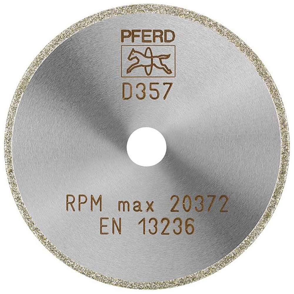 Diamanttrennscheibe - PFERD - Ø 75 mm - für faserverstärkte Kunststoffe - Preis per Stück