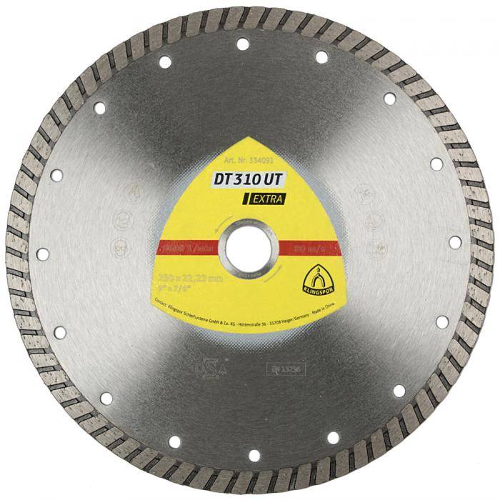 Diamanttrennscheibe DT 310 UT - Durchmesser 125 mm - Bohrung 22,23 mm - gesintert